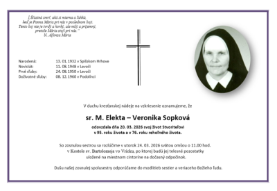 DO DOMU OTCA ODIŠLA